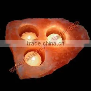 Long Life New Selling Attractive Style NATURAL SALT CANDLE HOLDERS thumbnail-3