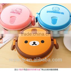 2015 Wholesale Cartoon Two Layer Thermal Insulation Lunch Box /lovely Thermal Insulation Lunch Box for Kid, Heat thumbnail-6