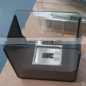 Free Standing Bio Ethanol Iron Fireplace With SST Box Burner thumbnail-1