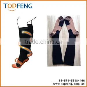 Copper Compression Knee High Socks/knee High Socks/copper Socks/compression Socks thumbnail-1