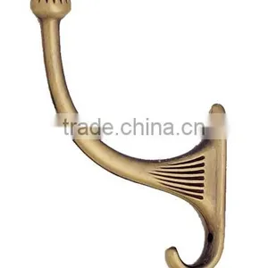 Antique Brass Metal Hat Hook thumbnail-5