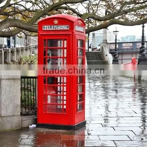 Freestanding Metal Public Mobile Telephone Booth thumbnail-3