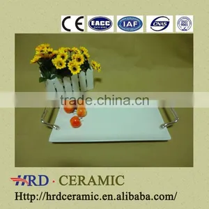 Manufactured in China Stock Ceramic Plates With Handles thumbnail-1