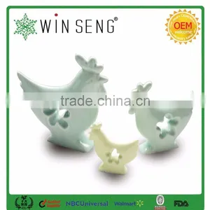 Home Decoration Porcelain Chicken Statue for Sale thumbnail-1