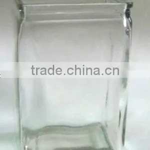 Mini Square Glass Flower Vase thumbnail-1