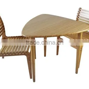 2016 Popular Style Bamboo Negotiation Desk With Leisure Chair thumbnail-1