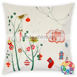 Wholesale Cotton Pillow Cover Lovely Fox Pillow Cover Blank Cushion Pillow Cover thumbnail-3