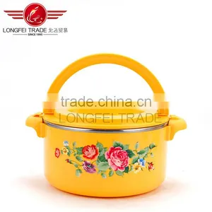 Eco-friendly 0.5L, 1L, 2L, 4L Plastic Casing /stainless Steel Inner 4pcs Food Warmer Set/ Food Container thumbnail-4