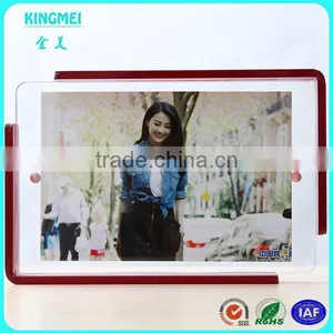 KM-VP94 Creative Design Scrolling Acrylic Swing Shape Photo Moving Picture Frame thumbnail-5