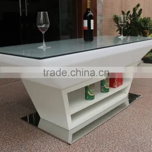 Stainless Steel Leg Illuminate Small Party Led Bar Counter With IR Remote Control thumbnail-6