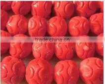 6mm Natural Coral Beads thumbnail-1