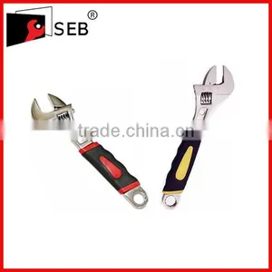 Adjustable Wrench With PVC Handle thumbnail-1
