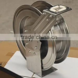 Spring Driven Stainless Steel Hose Reel for Sea Shore Environment thumbnail-1