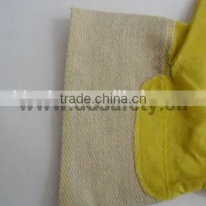 Yellow PVC Gloves White Back Working Hloves thumbnail-5