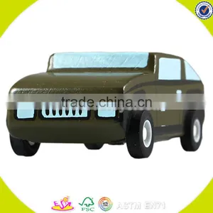 Wholesale Cheap Baby Wooden Open Car Toy Cool Kids Mini Wooden Open Car Toy W04A028 thumbnail-4