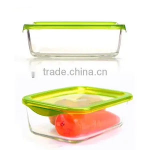 Clear Glass Food Container thumbnail-1