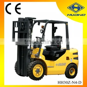 3Ton XINCHAI A495BPG Engine Diesel Forklift Truck With Triplex Full Free Mast thumbnail-1