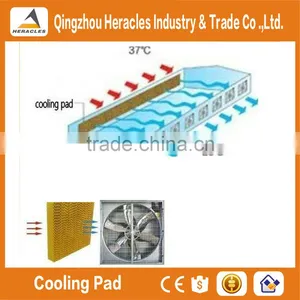 Heracles Hot Sale Trade Assurance Cooling Pad Water Air Cooler for Poultry Farm and Greenhouse thumbnail-5