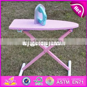 2017 New Products Children Pretend Play Wooden Toy Ironing Board W10D151 thumbnail-1