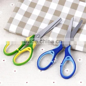 Factory Price Good Quality Rubber Coating PP Handle Students Scissors thumbnail-6
