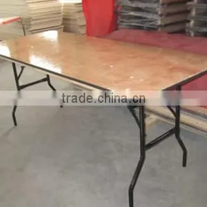 Plywood Round or Rectangle Folding Tables Wedding Table thumbnail-5