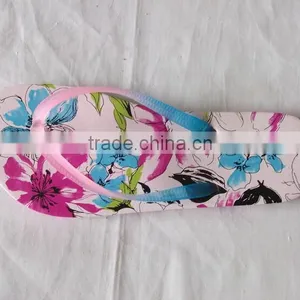 EVA PE Colorful Printing Flip Flop Sandles thumbnail-1