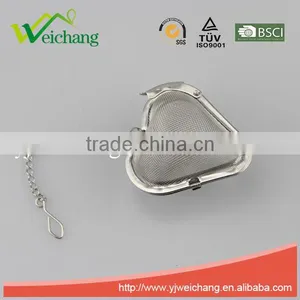 WCJ1076 Good Quality Hot Sale Stainless Steel Mesh Tea Ball Tea Infuser Tea Strainer thumbnail-2