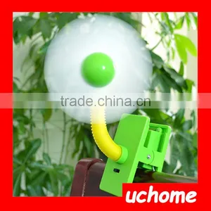 UCHOME Newest Colorful USB/Battery Clip Fan Baby Mini Fan Best Fan With Safety Foam Blade thumbnail-4