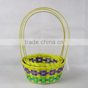 Easter Bamboo Baskets in Various Shape thumbnail-6