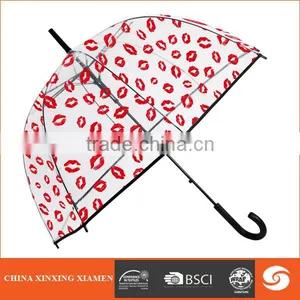 Cheap Clear Transparent POE Advertising Umbrella thumbnail-1