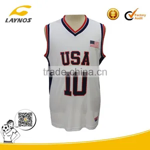 Factory Outlets ODM&OEM Accepted American Basketball Jersey thumbnail-5