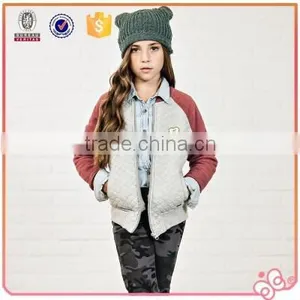 2016 Flower Lovely Girl Fashion New Design OEM Children Clothing Factories in China Kids Winter Clothes thumbnail-2