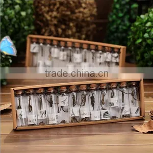 Fashion Glass Cork Wishing Bottles Diy Glass Wishing Bottle With Vintage Metal Pendants Love Gifts for Her thumbnail-1