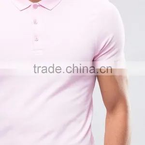 MGOO Summer Hot Sale High Quality 180g 100% Cotton Plain Short Sleeve Mens POLO Shirt Wholesale thumbnail-4