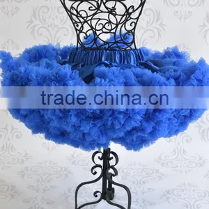 Wholesale Blue Tutu Skirtsgirls Rufle Plus Size Skirts Tutu Dresses for Girls thumbnail-4