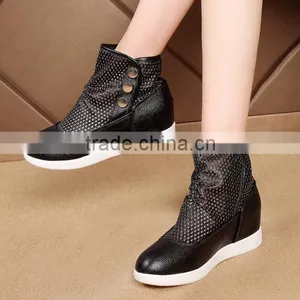 Zm50243b Height Increasing Women Shoes Summer New Style Hollow Out Breathe Lady Shoe thumbnail-3