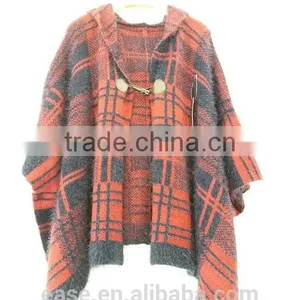 China Wholesale Lady Sweater Custom Ruffle Knitted Sweaters for Women thumbnail-1