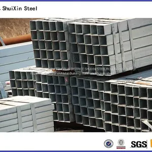 Best Quality Construction Galvanized Square ASTM Q195 Steel Tube From Mill thumbnail-4