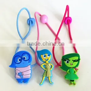 Inside Out Cartoon Characters Kids Elastic Hair Tie thumbnail-1