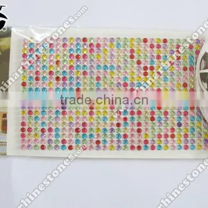 5MM Self Adhesive Rhinestone Stickers Acrylic Gemstone Sticker Car Stickers thumbnail-1