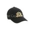 100% Cotton Black 3D Embroidered Baseball Caps thumbnail-1