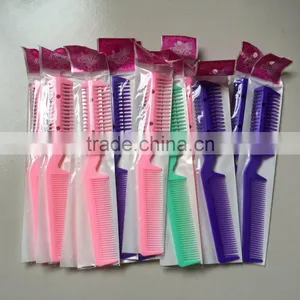 Pink Hair Combs, Hair Extension Loop Brush, Razor Combs thumbnail-1