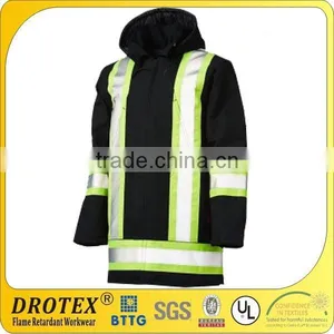 Reflective Clothing High-Visibility Lined Safety Parka Fire Suit thumbnail-1