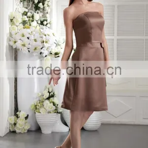 2017 New Fashion Strapless Party Dresses Party Gown Ball Dress ED99 thumbnail-1