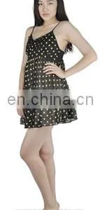 2015 Hot Black Sexy Transparent Nighties for Women thumbnail-1