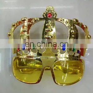 Wholesae Plastic Queen Crown Funny Sunglasses thumbnail-1