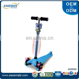 New Arrival Children Electric LED Flash Scooter Toys With Music thumbnail-3