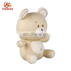 Wholesale Cheap Custom Organic Cotton Teddy Bear Plush Baby Toys thumbnail-2