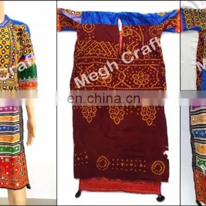 Afghan Dress- Balochi Dress-kuchi Vintage Tunic- Vintage Kuchi Dress -ethnic Dress- Bohemian Dress -afghani Gypsy Dress thumbnail-1