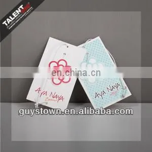 Custom Fashion Paper Hangtag for Lady Garment thumbnail-2